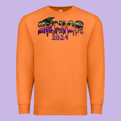 Senior 2024 Halloween Premium Sweatshirt Designed By Ranaportraitstore