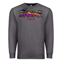 Charcoal Heather senior 2024 halloween Premium Sweatshirt - RanaPortraitStore