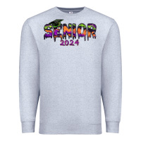 Heather Grey senior 2024 halloween Premium Sweatshirt - RanaPortraitStore