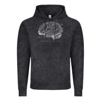 Vintage Black vintage human anatomy brain tee t tshirt Vintage Hoodie - linhVisuals