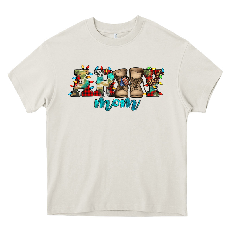 Army Mom Christmas Heavy Core Tee by Jasminsmagicworld | Teevron