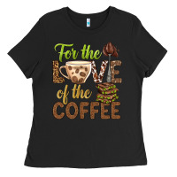 Black for the love of the coffee bbs Ladies Tee - BundleAndBundleShop