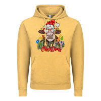 Mooey Christmas Vintage Hoodie | Teevron