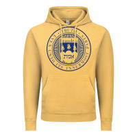 Vintage Mustard Brandeis University Vintage Hoodie - linhVisuals