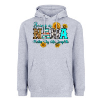 Heather Grey being nana makes my life complete Heavyweight Hoodie - RanaPortraitStore
