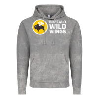 Cloud Rock white wild buffalos wings with words Vintage Hoodie - linhVisuals