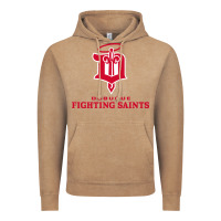 Vintage Coffee fighting saints Vintage Hoodie - linhVisuals