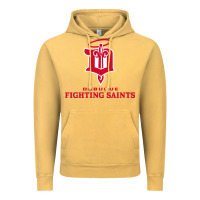 Vintage Mustard fighting saints Vintage Hoodie - linhVisuals