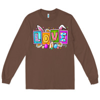 Chestnut Love Easter Long Sleeve Tee - CowhideDigitalArt