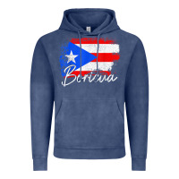 Vintage Denim puerto rico boricua vintage puerto rican flag pride t shirt Vintage Hoodie - linhVisuals