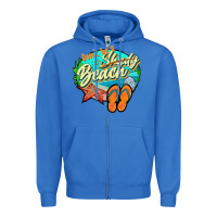 True Royal dont be a shady beach 2 Zipper Hoodie - JahusDesignShop