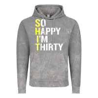 Cloud Rock so happy i'm thirty 30 year old funny 30th birthday t shirt Vintage Hoodie - linhVisuals