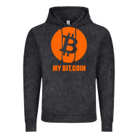 Vintage Black my bitcoin Vintage Hoodie - linhVisuals