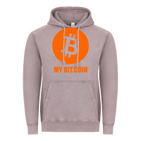 Vintage Zinc my bitcoin Vintage Hoodie - linhVisuals