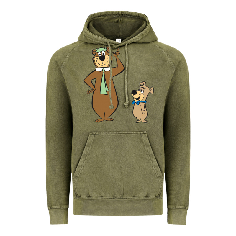 Yogi Bear Vintage Hoodie by linhVisuals | Teevron