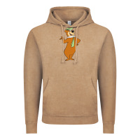 Vintage Coffee Yogi Bear Vintage Hoodie - linhVisuals