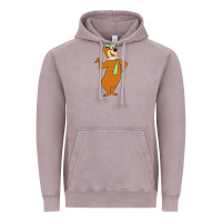 Vintage Zinc Yogi Bear Vintage Hoodie - linhVisuals