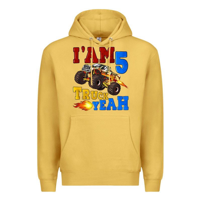 I'am Five Truck Yeah Premium Hoodie by Artiststas | Teevron
