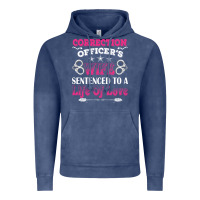 Vintage Denim correction officers wife sentenced to a life of love Vintage Hoodie - linhVisuals