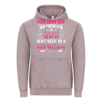 Vintage Zinc correction officers wife sentenced to a life of love Vintage Hoodie - linhVisuals