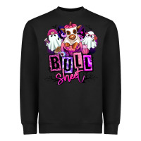 Black Bull sheet Halloween ghost Heifer Heavyweight Sweatshirt - RanaPortraitStore