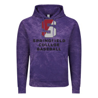 Cloud Purple springfield college Vintage Hoodie - linhVisuals