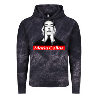 Cloud Black Maria Callas Vintage Hoodie - linhVisuals