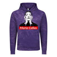Cloud Purple Maria Callas Vintage Hoodie - linhVisuals