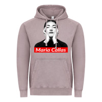 Vintage Zinc Maria Callas Vintage Hoodie - linhVisuals