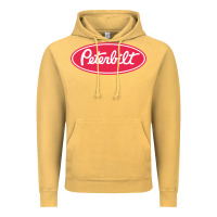 Vintage Mustard Peterbilt Vintage Hoodie - linhVisuals