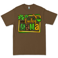 Cacao One lucky mama St. Patrick's Premium Tee - OliviaCreatesArt
