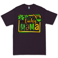 Plum One lucky mama St. Patrick's Premium Tee - OliviaCreatesArt