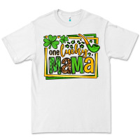 White One lucky mama St. Patrick's Premium Tee - OliviaCreatesArt