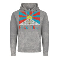 Cloud Rock free tibet Vintage Hoodie - linhVisuals