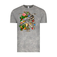 Cloud Rock sorta merry sorta scary chest Vintage Tee - FaDigitalArtStudio