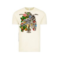 Vintage Arctic sorta merry sorta scary chest Vintage Tee - FaDigitalArtStudio