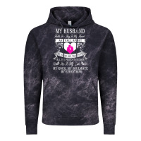 Cloud Black my husband holds the key to my heart Vintage Hoodie - linhVisuals