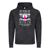 Vintage Black my husband holds the key to my heart Vintage Hoodie - linhVisuals