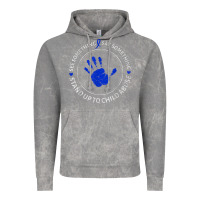 Cloud Rock see something say something child abuse awareness ribbon Vintage Hoodie - linhVisuals