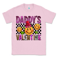Bubblegum Pink daddys valentine olivia Classic Tee - OliviaCreatesArt