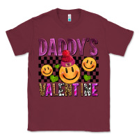 Burgundy daddys valentine olivia Classic Tee - OliviaCreatesArt