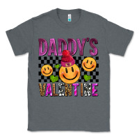 Charcoal Heather daddys valentine olivia Classic Tee - OliviaCreatesArt