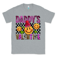 Heather Grey daddys valentine olivia Classic Tee - OliviaCreatesArt