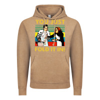 Vintage Coffee you just fold it in vintage retro Vintage Hoodie - linhVisuals