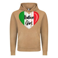 Vintage Camel italy flag for women italian girl Vintage Hoodie - linhVisuals