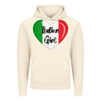 Vintage Artic italy flag for women italian girl Vintage Hoodie - linhVisuals