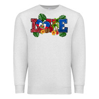 Oatmeal Heather love haitian republic Premium Sweatshirt - RanaPortraitStore