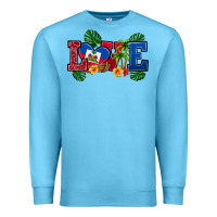 Ocean Blue love haitian republic Premium Sweatshirt - RanaPortraitStore