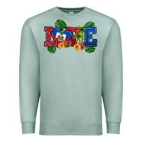 Seafoam love haitian republic Premium Sweatshirt - RanaPortraitStore