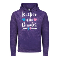 Cloud Purple keeper of the gender reveal tee shirt girl or boy blue pink Vintage Hoodie - linhVisuals